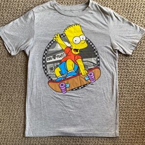 Boys Bart Simpson tee size L